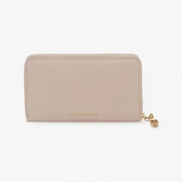 亚历山大麦昆/Alexander McQueen 中号环绕式拉链长款钱夹 女士 22002755um 501021BPT0G9901