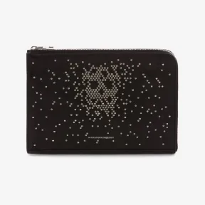 亚历山大麦昆/Alexander McQueen 黑色 男士 文件包 5024451AC9N1000 808066789