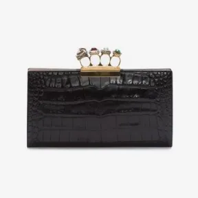 亚历山大麦昆/Alexander McQueen 珠宝装饰四环置物袋 女士 46581414oa 530645DZT0T1000