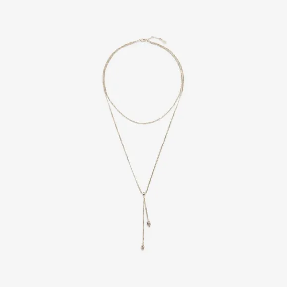 亚历山大麦昆/Alexander McQueen 淡金色 女士 项链 550502J160K7285 808595199