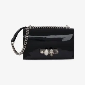 亚历山大麦昆/Alexander McQueen 黑色 女士 斜挎包 55412817HEE1000 811065349