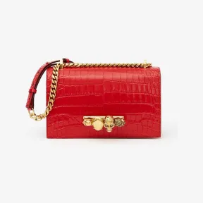 亚历山大麦昆/Alexander McQueen 深红色 女士 斜挎包 5541281HB006013 809482755