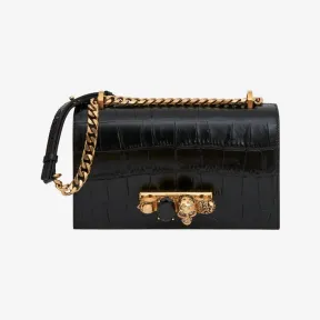 亚历山大麦昆/Alexander McQueen 黑色 女士 斜挎包 5541281HB0T1001 809647454