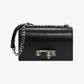 亚历山大麦昆/Alexander McQueen 黑色 女士 斜挎包 5541281HB0Y1001 809650060