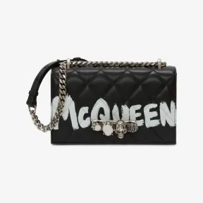 亚历山大麦昆/Alexander McQueen Jewelled Satchel手袋 女士 554128DYT111080