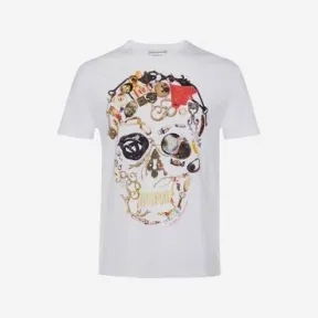 亚历山大麦昆/Alexander McQueen Artist Skull T 恤 男士 12289411jt 557813QMZ940900