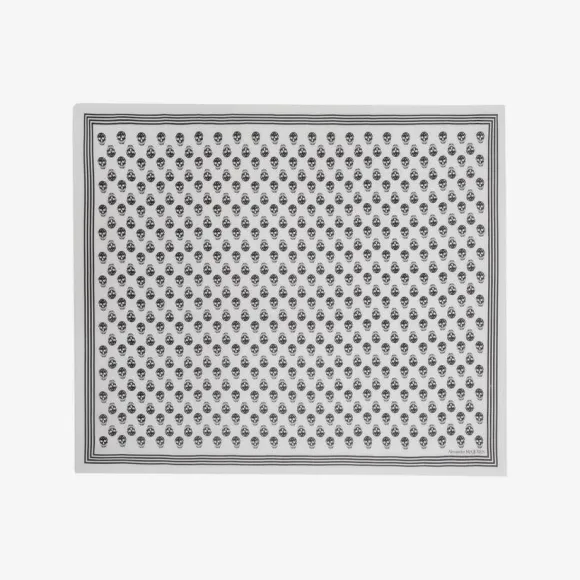 亚历山大麦昆/Alexander McQueen Biker Skull 围巾 女士 5909343418Q9260