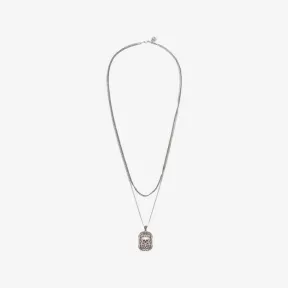 亚历山大麦昆/Alexander McQueen 古董银 男士 项链 599984J160Y0446 809102026