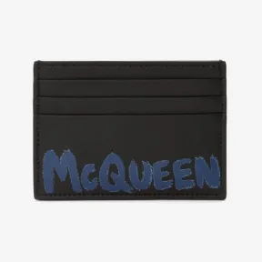 亚历山大麦昆/Alexander McQueen 黑色 男士 卡夹 6021441AAH51079 810807884