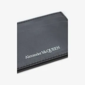 亚历山大麦昆/Alexander McQueen 皮革卡夹 男士 6021441XI0Y1000