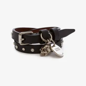 亚历山大麦昆/Alexander McQueen 黑色 男士 手链 6309901AAA41000 809647665