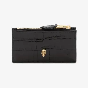 亚历山大麦昆/Alexander McQueen Skull 拉链卡夹 女士 6320371JMFG1050