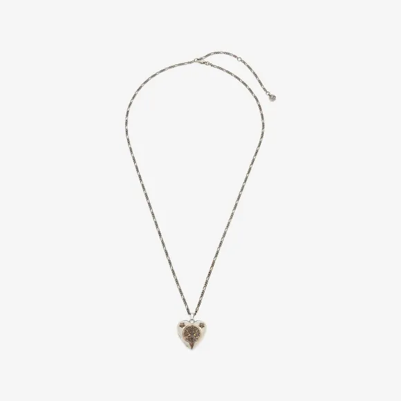 亚历山大麦昆/Alexander McQueen 古董银 女士 项链 640268J160Z8520 809571376