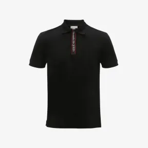 亚历山大麦昆/Alexander McQueen 黑色 男士 POLO衫 642660QRX770901 