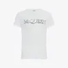 亚历山大麦昆/Alexander McQueen 白色 男士 T恤 649876QRZ560900 