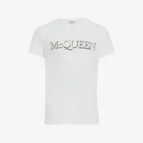 亚历山大麦昆/Alexander McQueen 白色 男士 T恤 649876QRZ560900 
