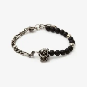 亚历山大麦昆/Alexander McQueen 串珠和骷髅手链 男士 650933I12ZY8490