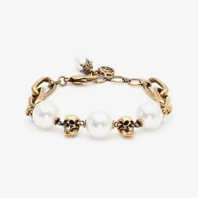 亚历山大麦昆/Alexander McQueen 古董金 女士 手链 651258J160Z4040 810230749