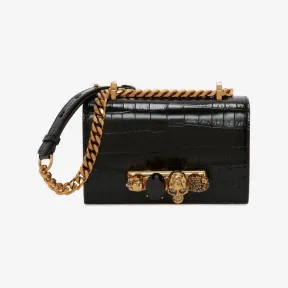 亚历山大麦昆/Alexander McQueen 黑色 女士 斜挎包 6531341HB0T1001 809677952