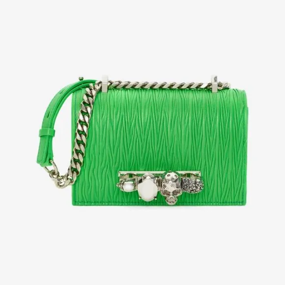 亚历山大麦昆/Alexander McQueen 酸绿 女士 斜挎包 653134DYTBE3800 811065186