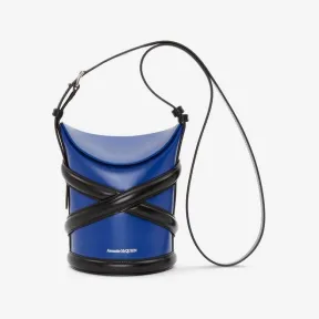 亚历山大麦昆/Alexander McQueen 电蓝/黑 女士 单肩包 6564671YB484580 810776160