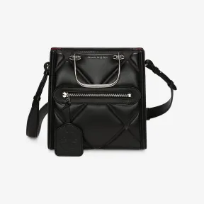 亚历山大麦昆/Alexander McQueen 黑红 女士 斜挎包 6564711WYAA1050 810052418