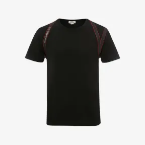 亚历山大麦昆/Alexander McQueen 黑色 男士 T恤 659607QRX031000 