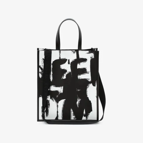 亚历山大麦昆/Alexander McQueen 黑色/灰白色 男士 手提袋 6685911AAHE1081 810683637