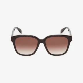 亚历山大麦昆/Alexander McQueen McQueen Graffiti方形太阳眼镜 女士 669321J07406396