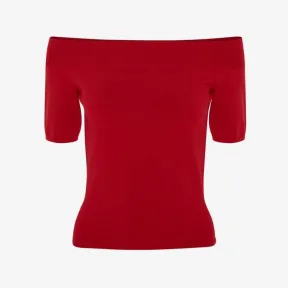 亚历山大麦昆/Alexander McQueen 威尔士红 女士 上衣 669510Q1AV46040 