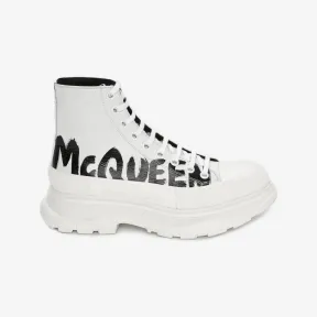 亚历山大麦昆/Alexander McQueen 光学白 男士 靴子 682422WIABD9488 