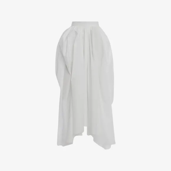 亚历山大麦昆/Alexander McQueen 光学白 女士 连衣裙 696066QAAAD9000 