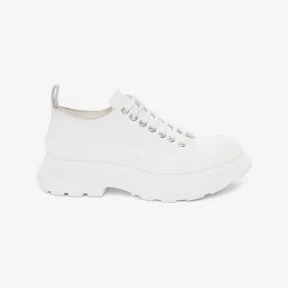 亚历山大麦昆/Alexander McQueen 女士白色 Tread Slick 系带鞋 697072W4MV29000 