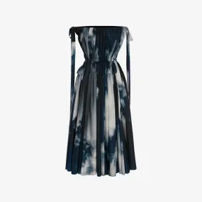 亚历山大麦昆/Alexander McQueen 蓝色 女士 连衣裙 700744QZAFO4136 