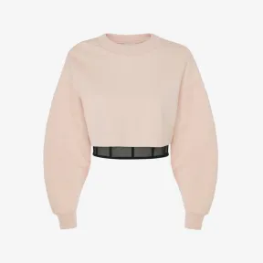 亚历山大麦昆/Alexander McQueen 茶玫瑰 女士 运动衫 702319QLABG9066 