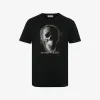 亚历山大麦昆/Alexander McQueen 骷髅头图案T恤 男士 704967QTZ020901