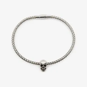 亚历山大麦昆/Alexander McQueen 古董银 男士 手链 705850J160Y0446 