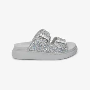 亚历山大麦昆/Alexander McQueen 银 女士 凉鞋 708097W4JFA8387 