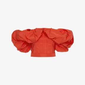 亚历山大麦昆/Alexander McQueen 暖橙色 女士 胸衣 708641QEACM7028 