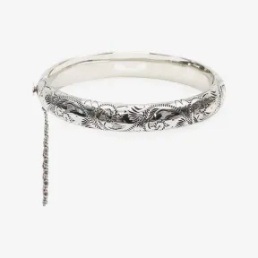 亚历山大麦昆/Alexander McQueen 古董银 女士 手镯 708956J160Y0446 