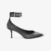 亚历山大麦昆/Alexander McQueen 无烟煤 女士 浅口鞋 709995WHU321162 