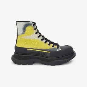 亚历山大麦昆/Alexander McQueen 白色/黄色/黑色 女士 靴子 718374WICU28942 