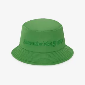 亚历山大麦昆/Alexander McQueen 酸绿 女士 渔夫帽 7191343404Q3800 