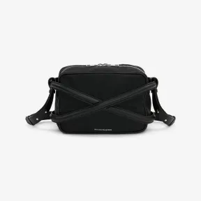 亚历山大麦昆/Alexander McQueen 黑色 Harness 相机包 7262921AALD1000 811227856