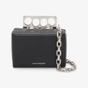 亚历山大麦昆/Alexander McQueen 男士黑色 The Grip 迷你手袋 7263131AAD01000 811227781