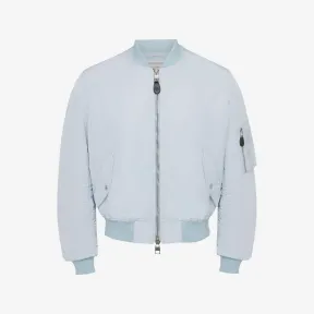 亚历山大麦昆/Alexander McQueen 男士Polyfaille飞行员夹克天堂蓝 726882QUR774850