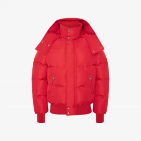 亚历山大麦昆/Alexander McQueen 男士McQueen Graffiti外套欲望红色 726896QUZ300905