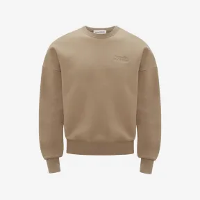 亚历山大麦昆/Alexander McQueen 男士米色 McQueen 标志性卫衣 727304QUX639502 