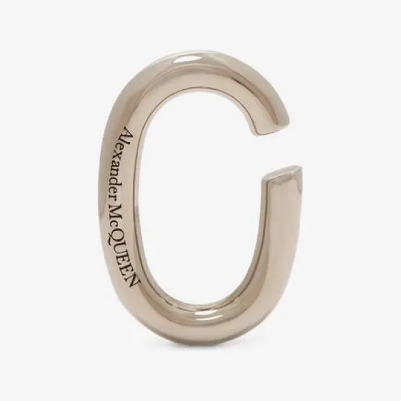亚历山大麦昆/Alexander McQueen 男士古银椭圆形耳骨夹 730463J160Y0446 811235063