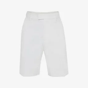 亚历山大麦昆/Alexander McQueen 男士白色棉质短裤 730747QUS019000 